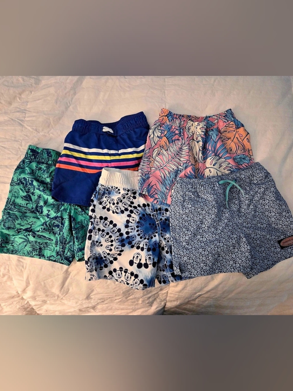3T Boys Swim Trunks (Set Of 5)